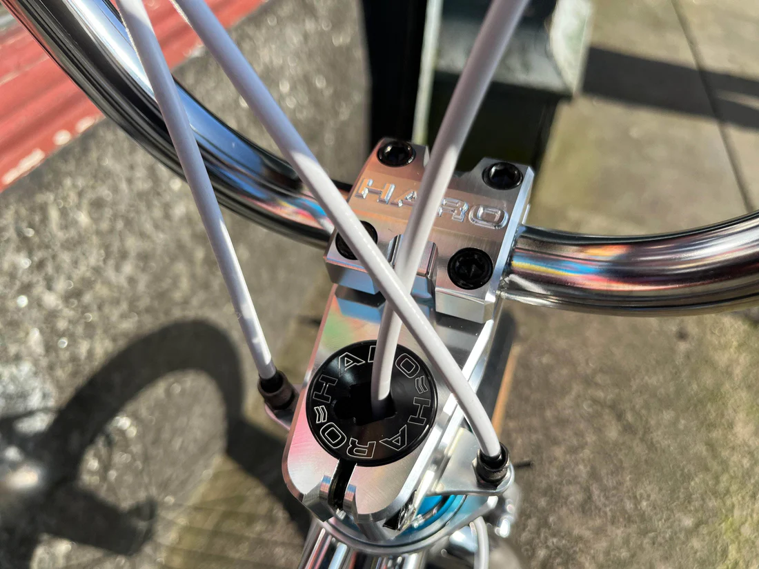 Haro 40th Anniversary Bob Haro Freestyler Lineage Custom Bike Chrome Blue 4 Haro 40th Anniversary Bob Haro Freestyler Lineage Custom Bike Chrome Blue - Image 4