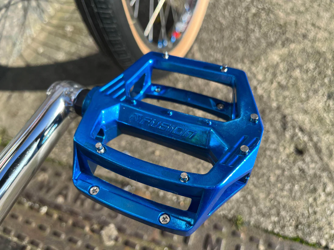 Haro 40th Anniversary Bob Haro Freestyler Lineage Custom Bike Chrome Blue 5 Haro 40th Anniversary Bob Haro Freestyler Lineage Custom Bike Chrome Blue - Image 5