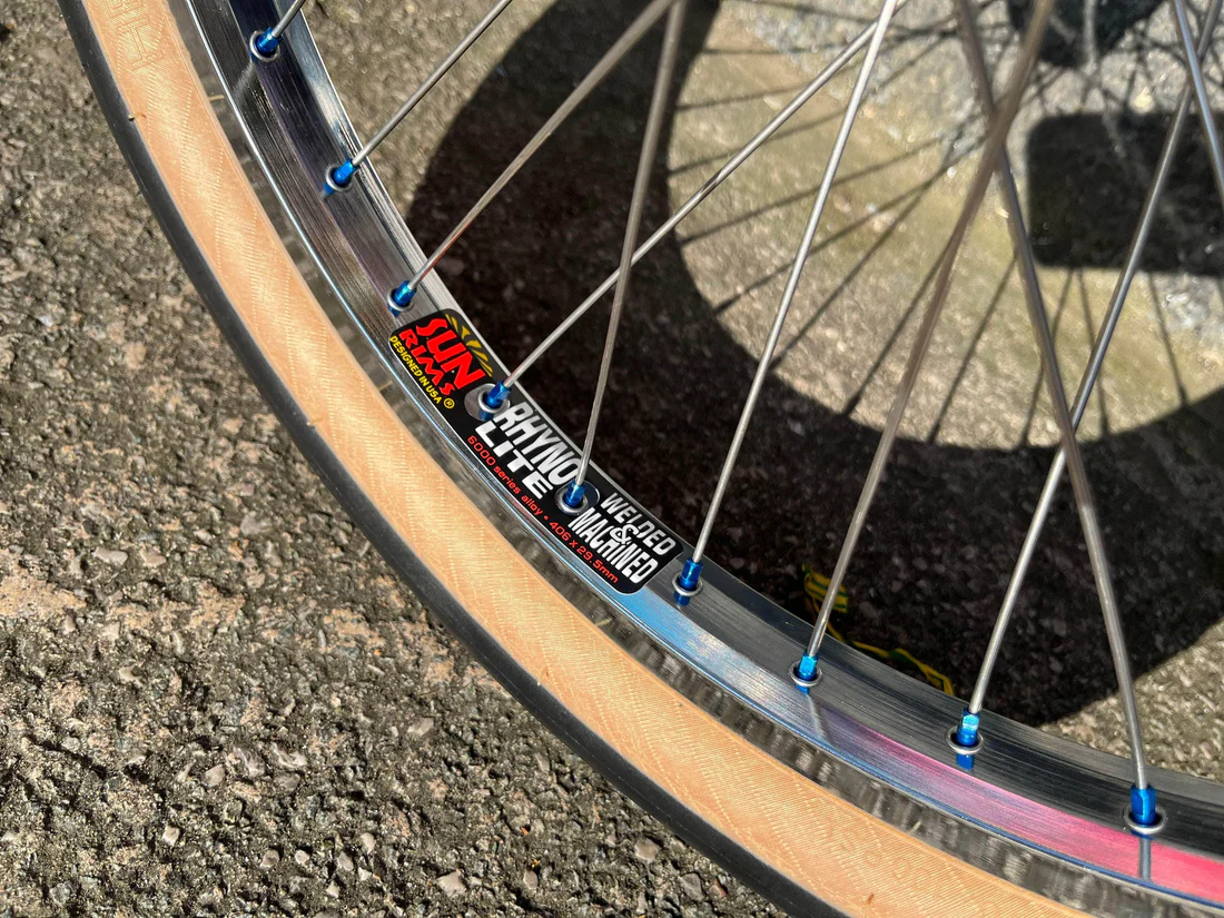 Haro 40th Anniversary Bob Haro Freestyler Lineage Custom Bike Chrome Blue 6 Haro 40th Anniversary Bob Haro Freestyler Lineage Custom Bike Chrome Blue - Image 6