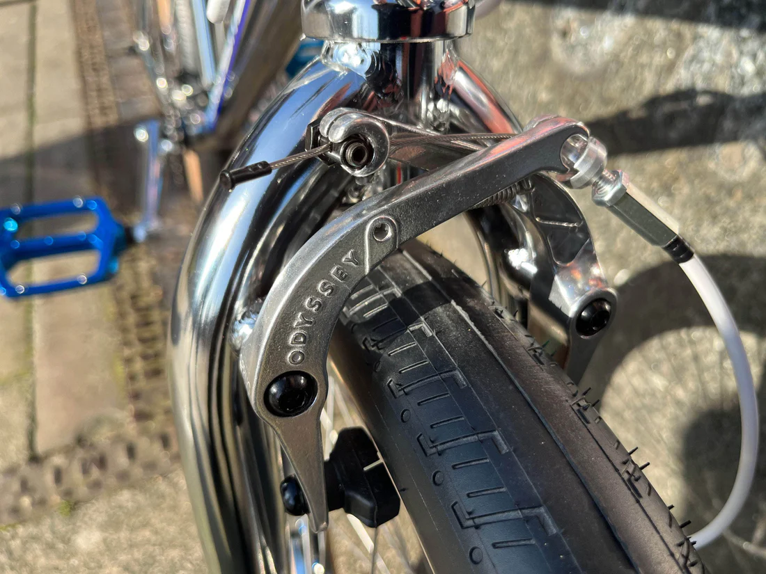 Haro 40th Anniversary Bob Haro Freestyler Lineage Custom Bike Chrome Blue 8 Haro 40th Anniversary Bob Haro Freestyler Lineage Custom Bike Chrome Blue - Image 8