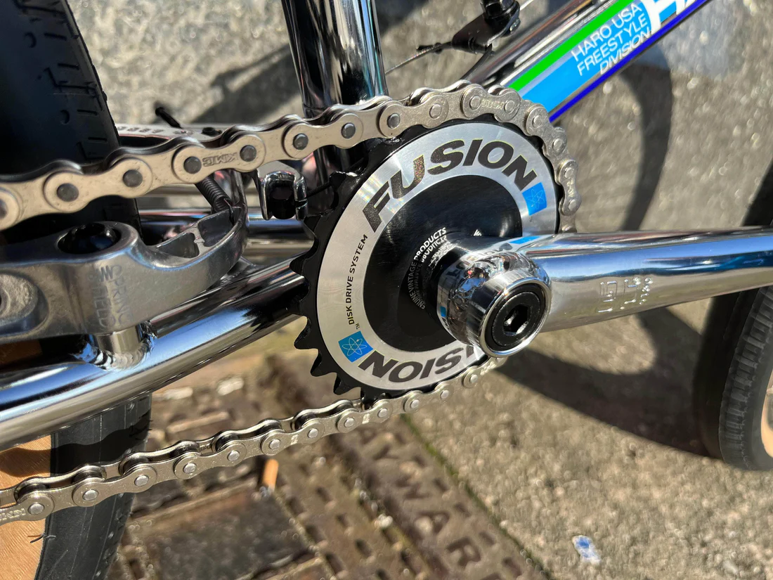 Haro 40th Anniversary Bob Haro Freestyler Lineage Custom Bike Chrome Blue 10 Haro 40th Anniversary Bob Haro Freestyler Lineage Custom Bike Chrome Blue - Image 10