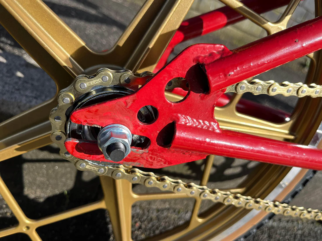 Mongoose 1981 Motomag Custom Bike Red and Gold 4 Mongoose 1981 Motomag Custom Bike Red and Gold - Image 4