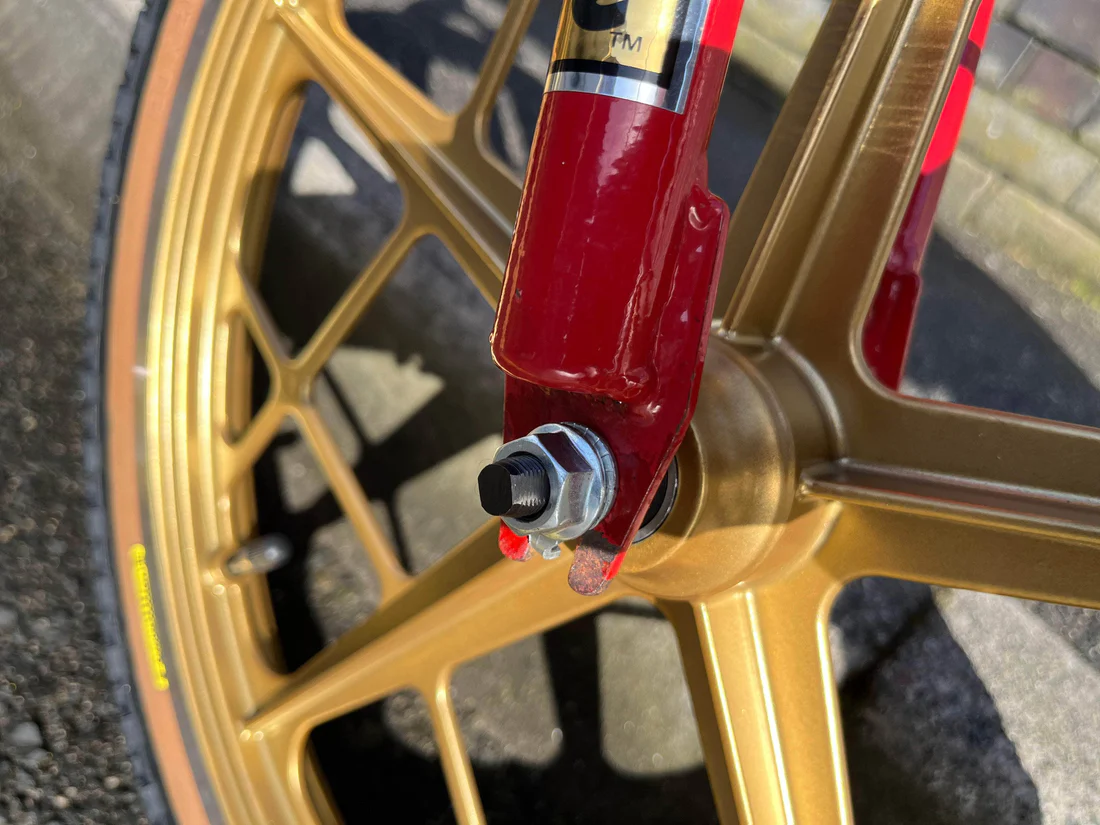 Mongoose 1981 Motomag Custom Bike Red and Gold 5 Mongoose 1981 Motomag Custom Bike Red and Gold - Image 5