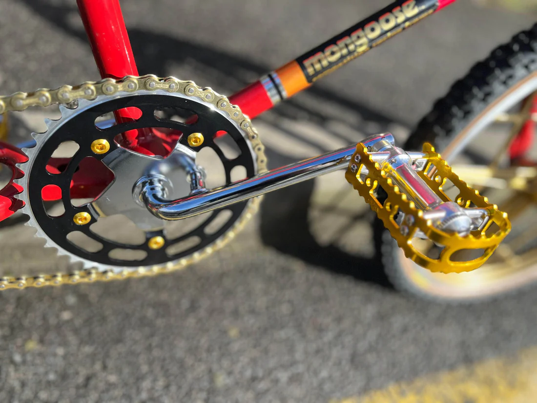 Mongoose 1981 Motomag Custom Bike Red and Gold 11 Mongoose 1981 Motomag Custom Bike Red and Gold - Image 11