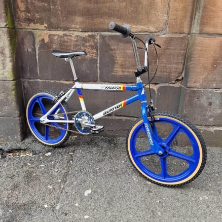 Raleigh MK-2 Burner Bike Blue Skyway Tuff Wheels