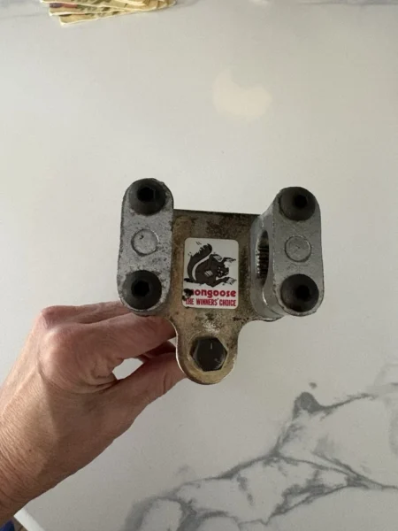 Mongoose Gold BMX Stem